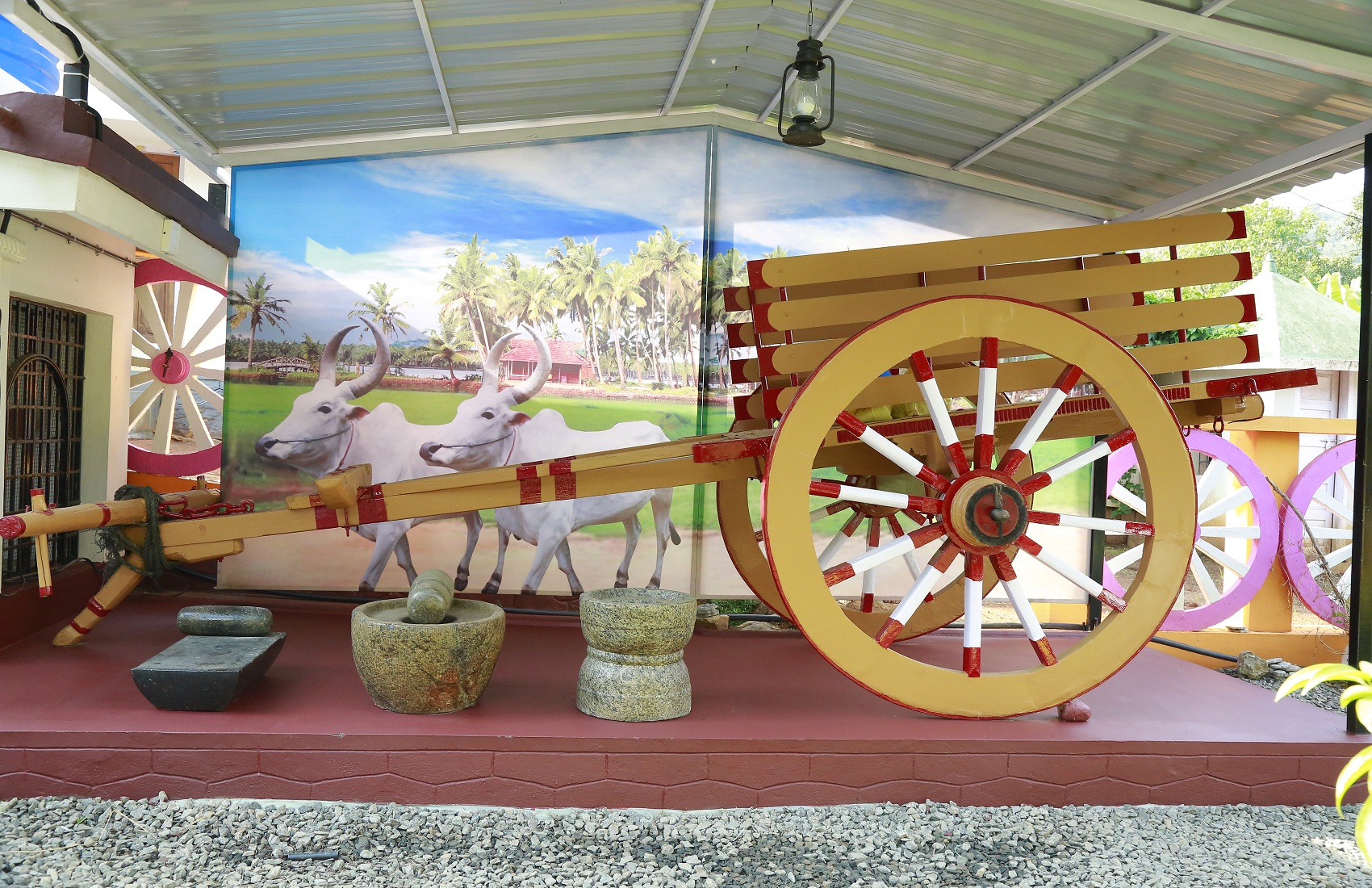 kattappana-idukki-homestay-Bullock art  